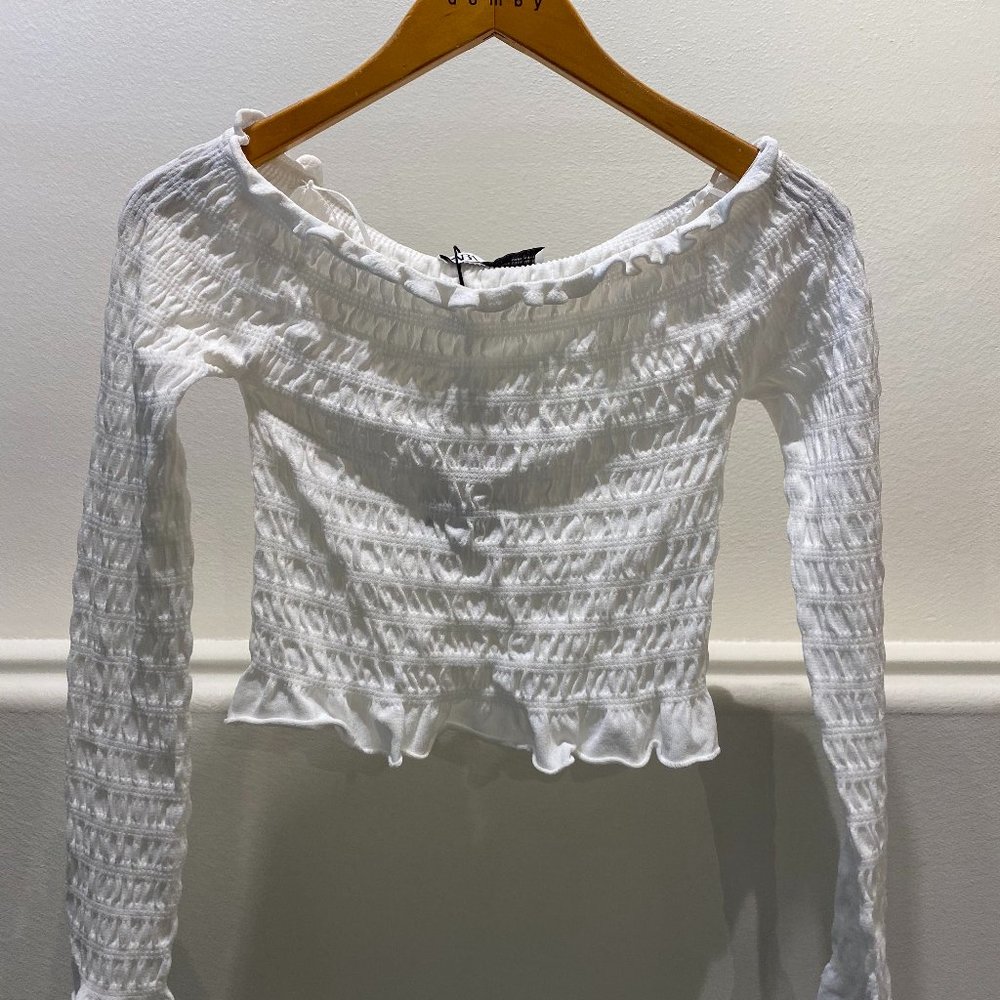 Zara Ruched Long Sleeve